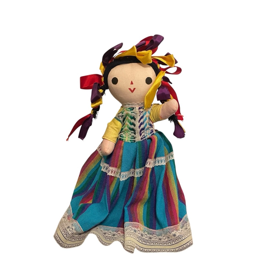 Mexican Lele Maria Rag Doll Handcrafted Folk‎ Art